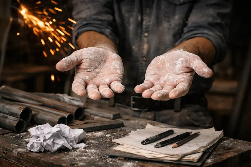 2025 : Du plâtre, de la sueur et des étincelles